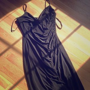 Black cocktail dress